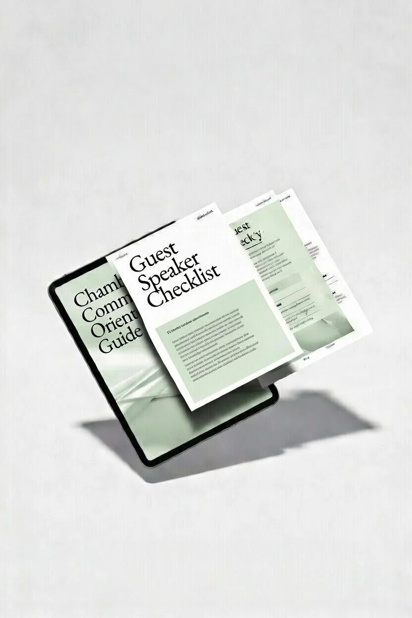 Guest Speaker Checklist