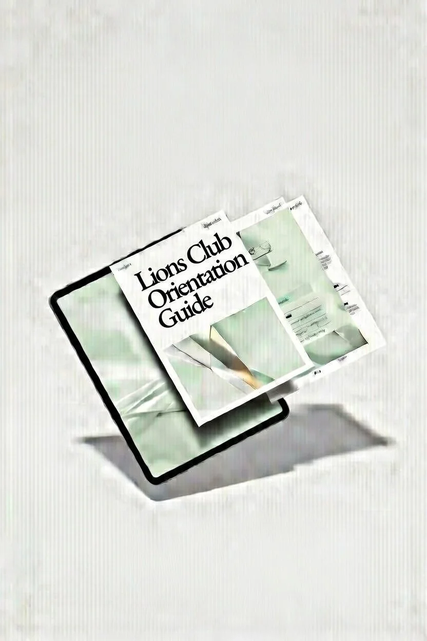 Lions Club Orientation Guide