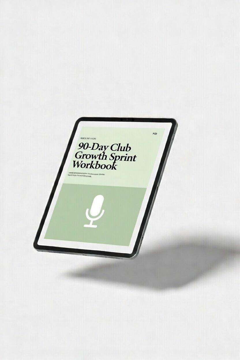 90-Day Club Growth Sprint Workbook