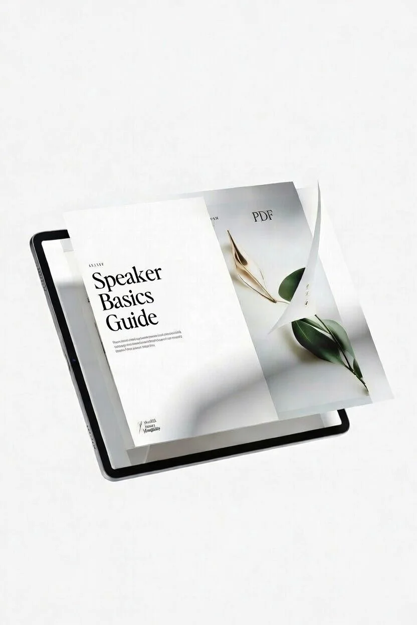 Speaker Basics Guide