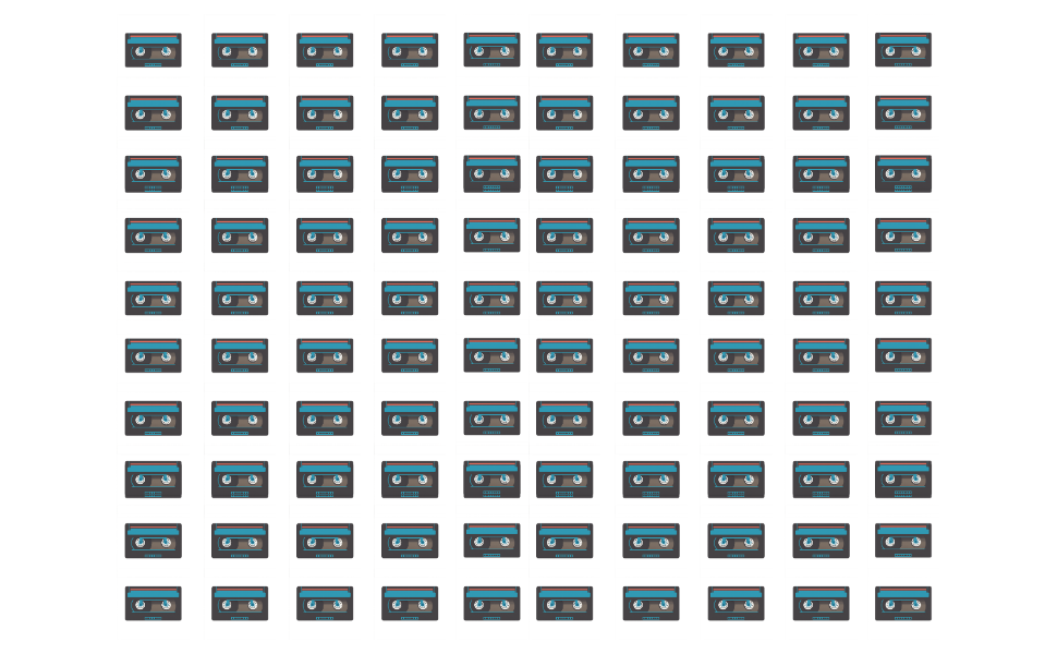 Archive Collection (26+ tapes) – £10 per tape