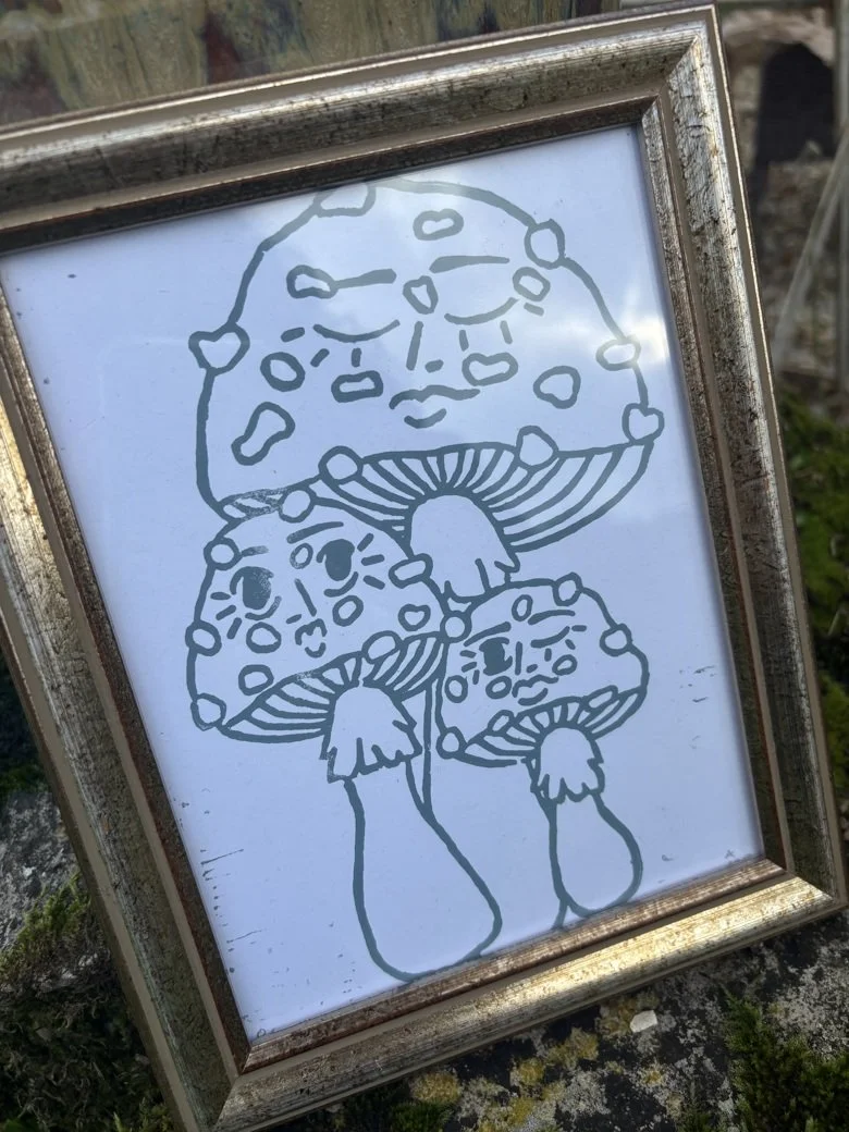 Mushroom Ladies framed 2.jpeg