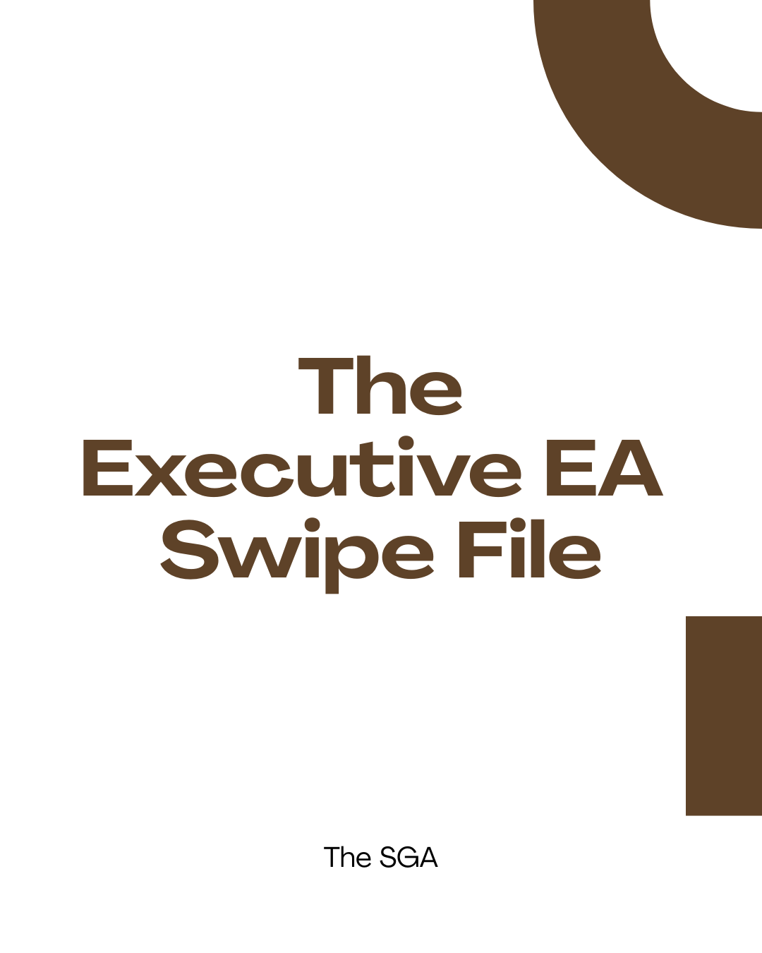 The Executive EA Swipe File