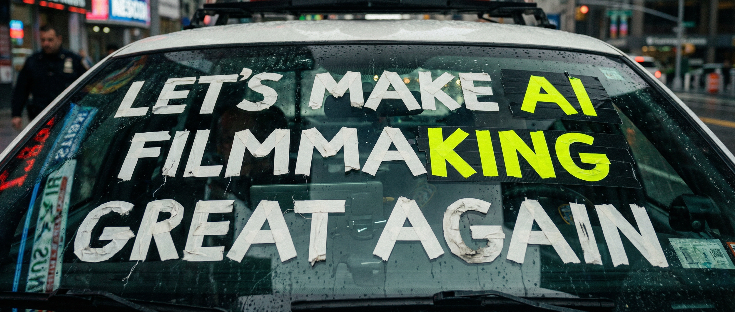 Let's Make AI Filmmaking Great Again