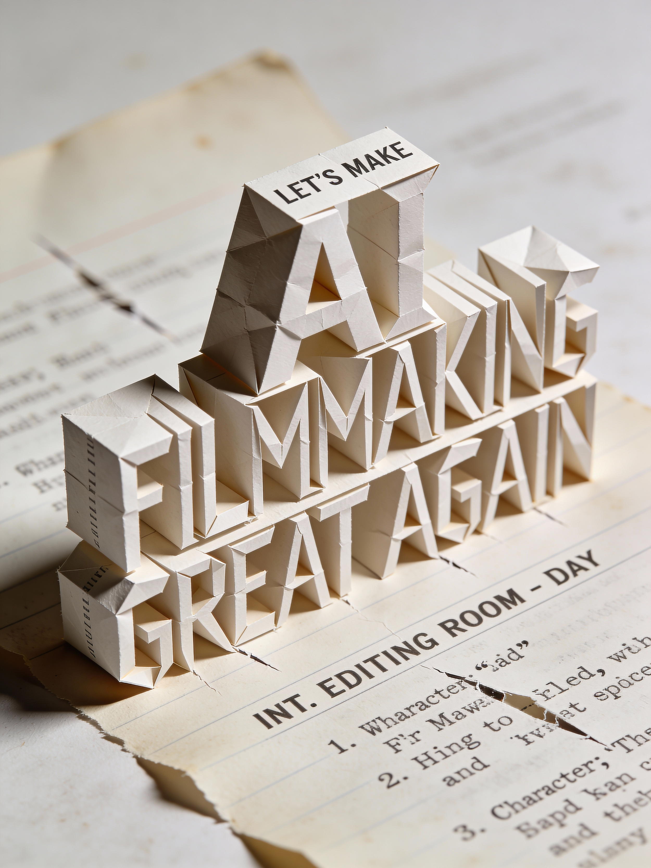 let's make AI Filmmaking Great Again