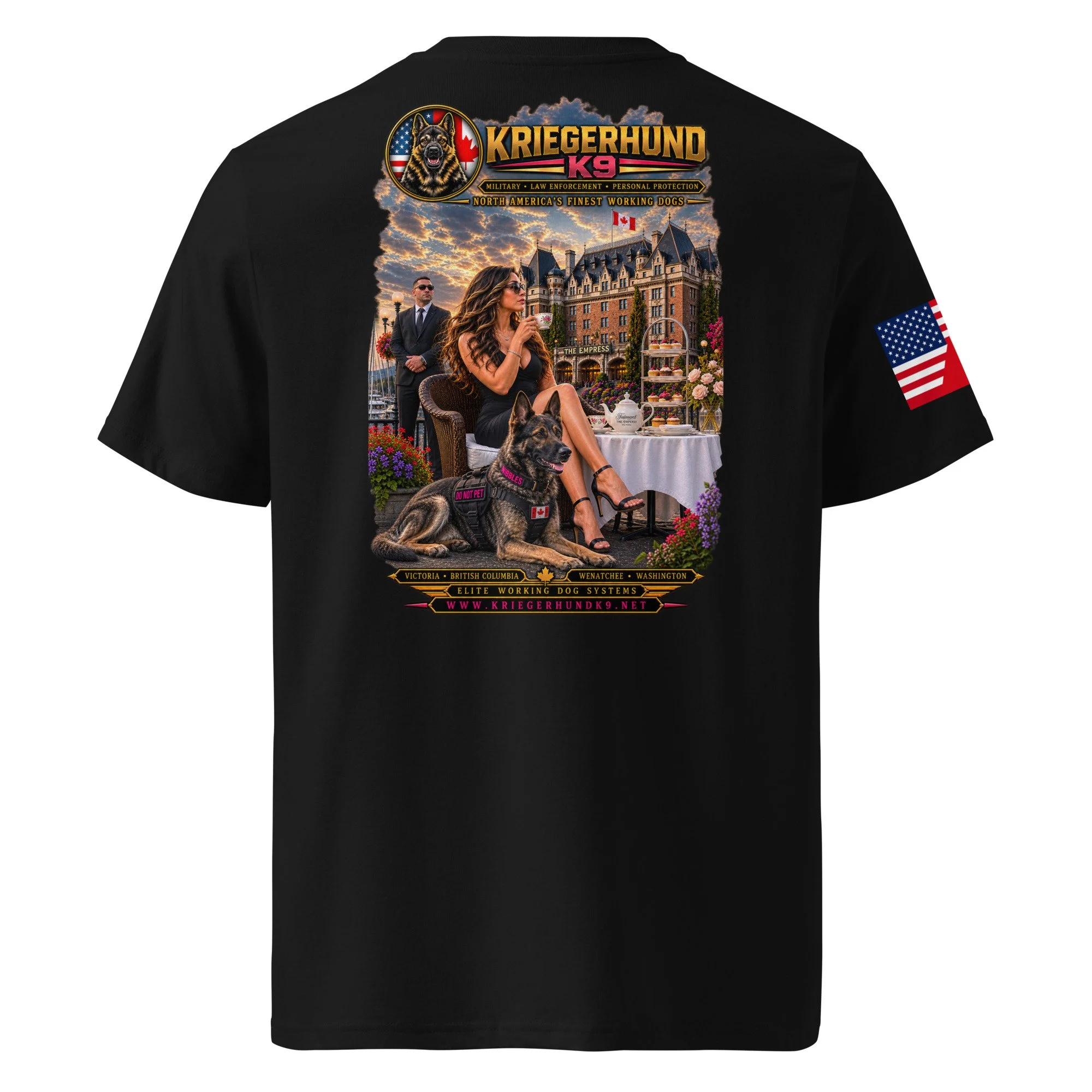 THE EMPRESS DETAIL™ — NIBBLES K9 PROTECTION ART TEE