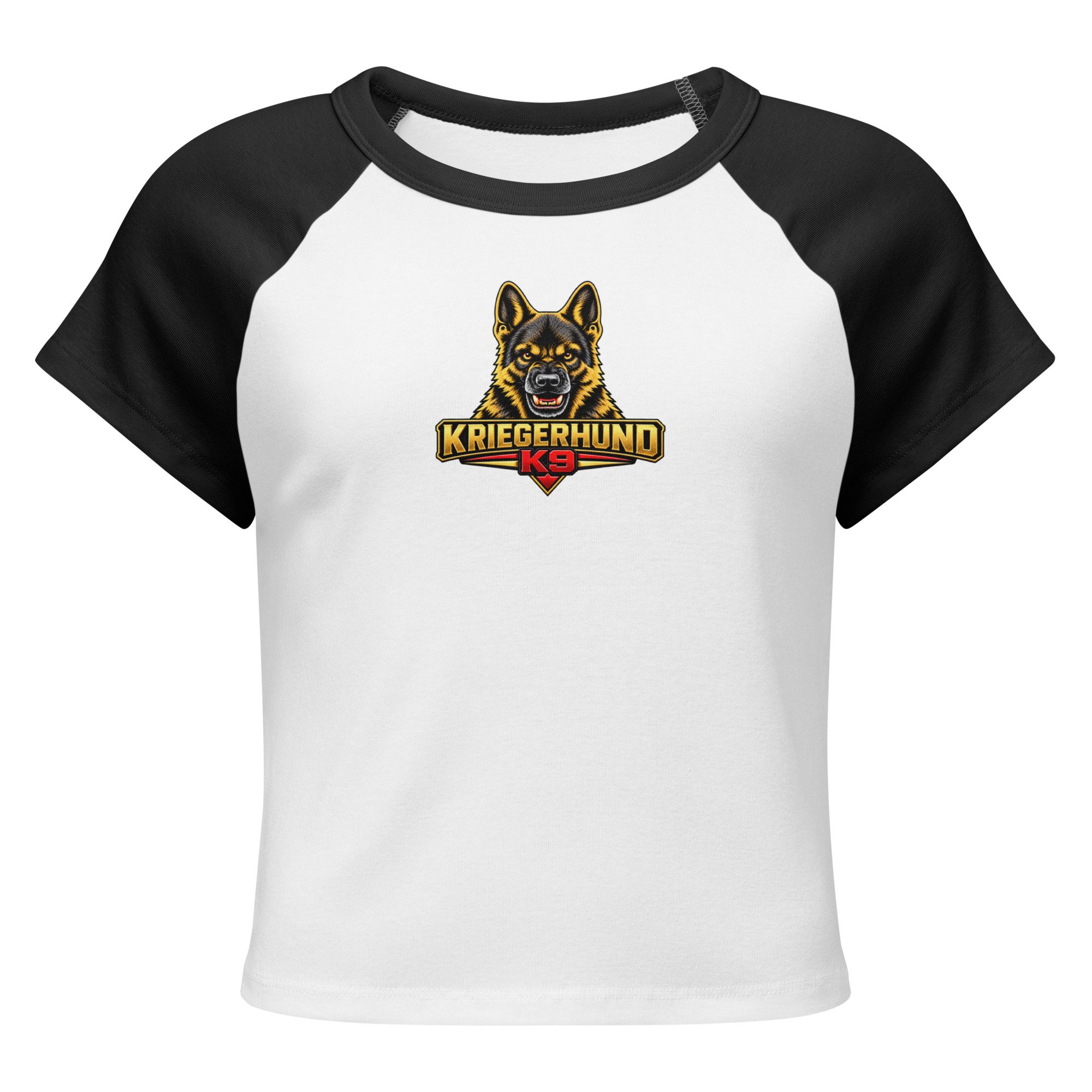 The Empress Detail™ | Kriegerhund K9 Women's Raglan Baby Tee