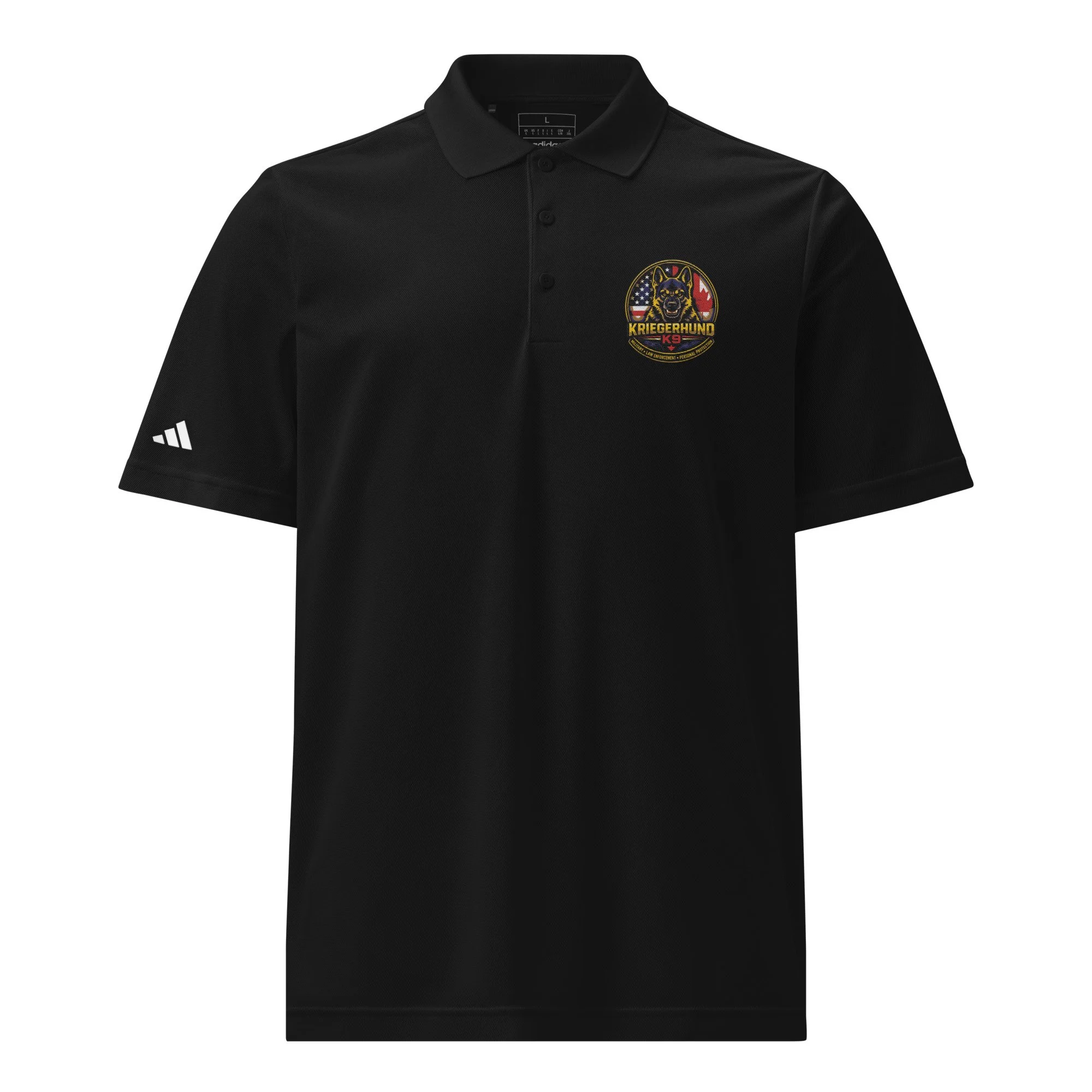 KRIEGERHUND K9 EMBROIDERED adidas® PERFORMANCE POLO