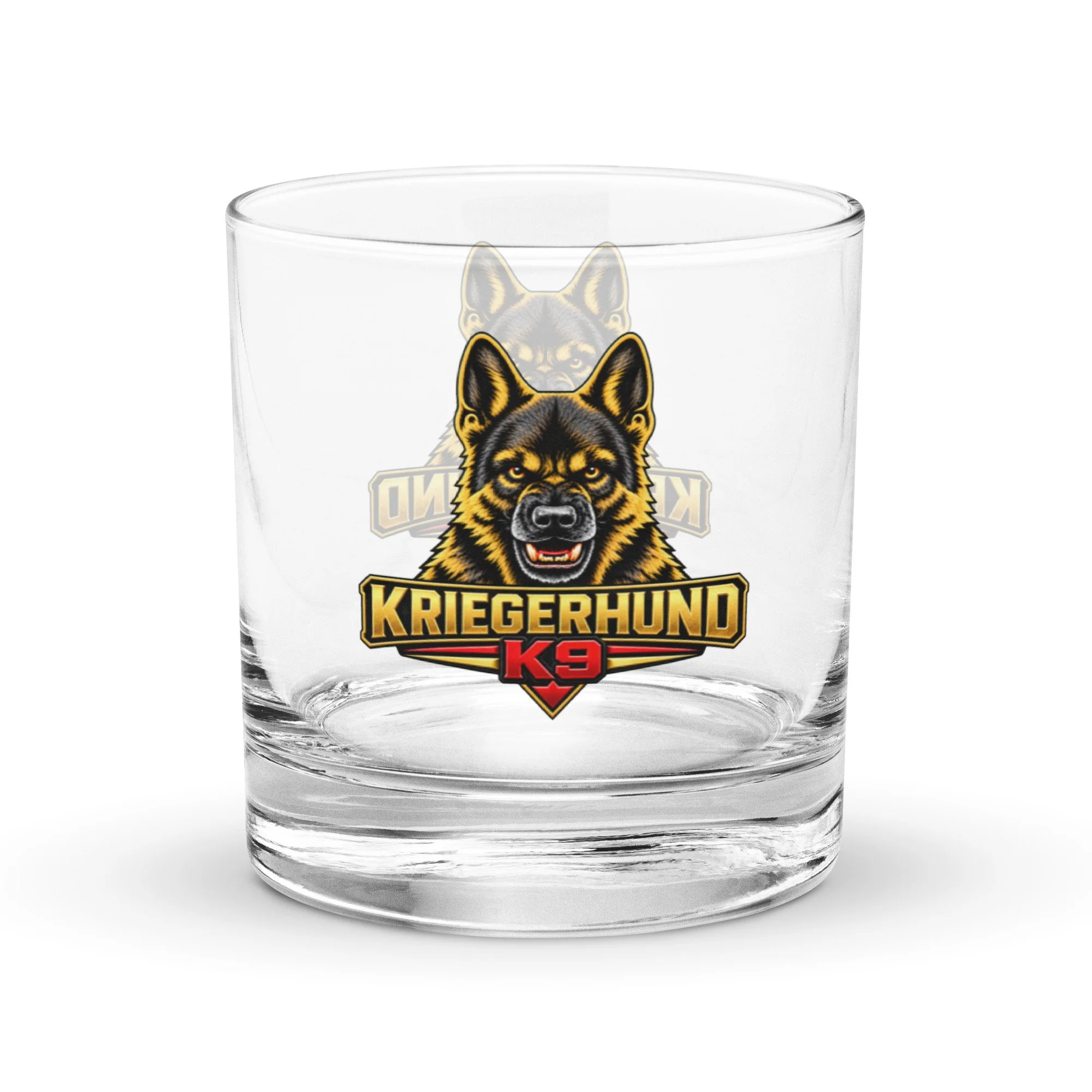 KRIEGERHUND K9 HERITAGE ROCKS GLASS - HARVEY EDITION