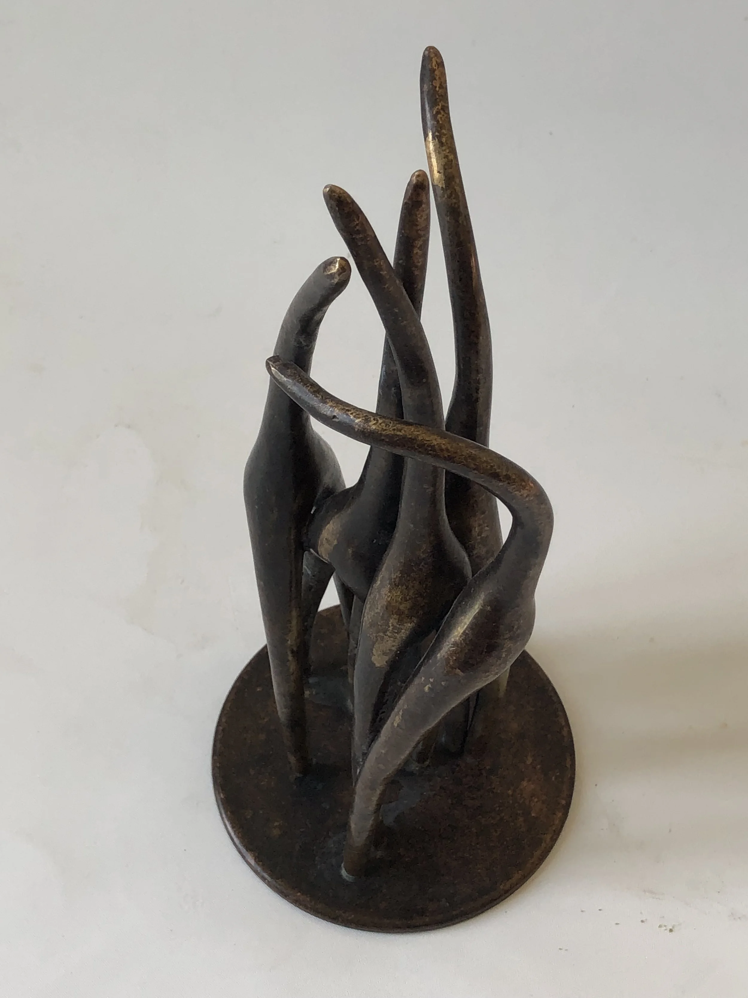 We are the same, 2 Bronze, patina 2018 ------  H18cm x D60cm x 60cm