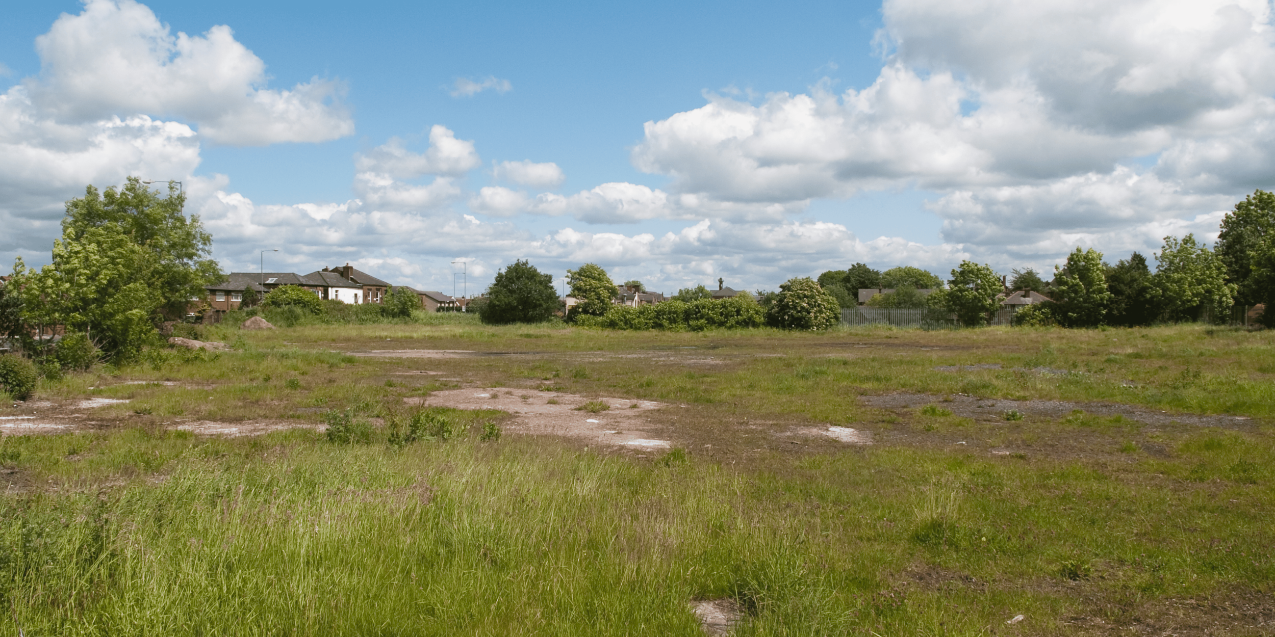 Brownfield site with underutilized land evaluated for environmental assessment, remediation, and redevelopment opportunities
