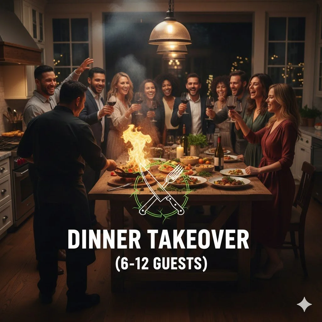 Dinner Party Takeover 6-12