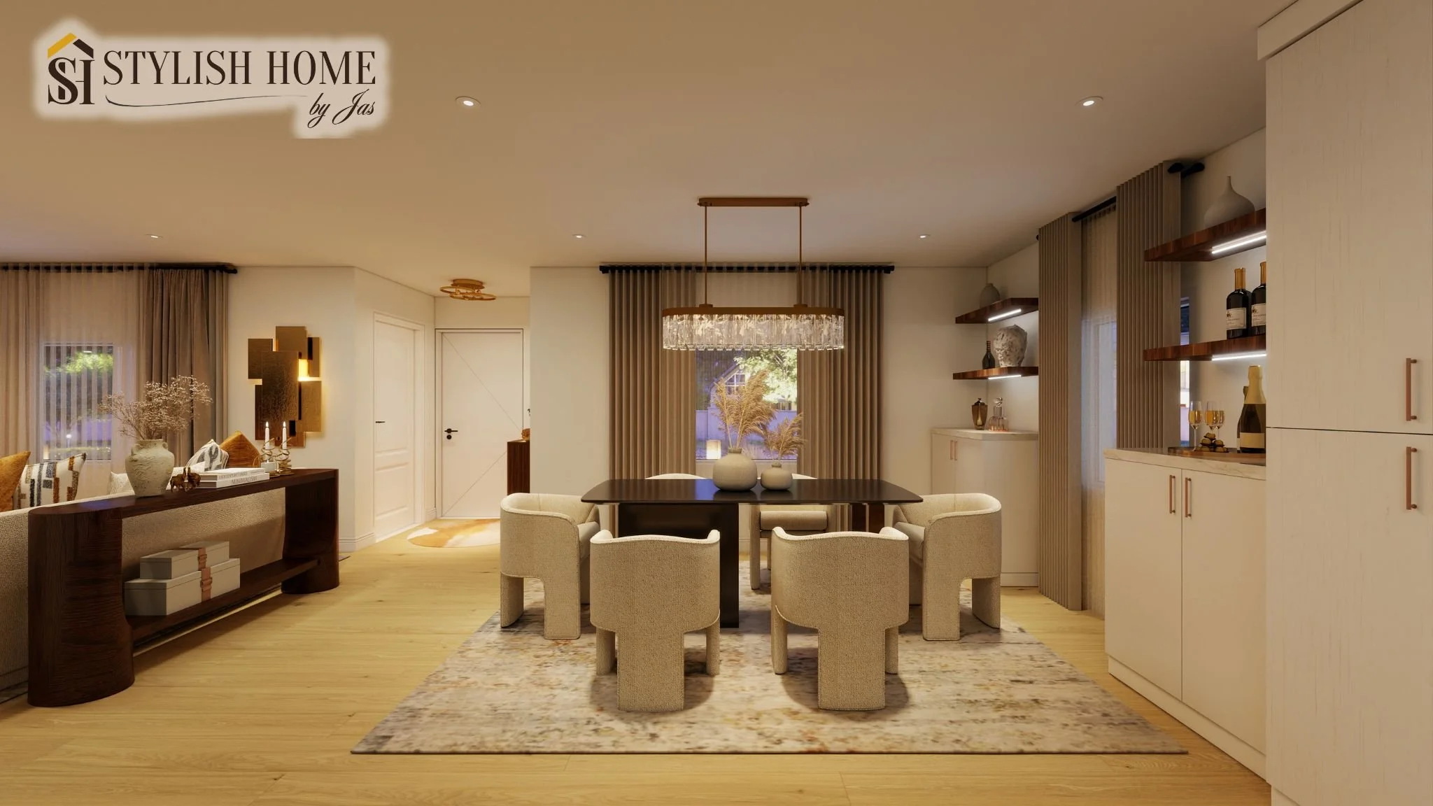 Modern Luxury Dining Room