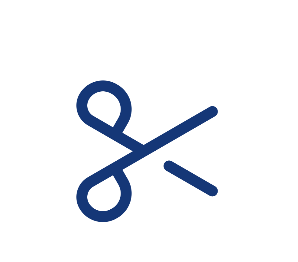 Icon of a pair of scissors