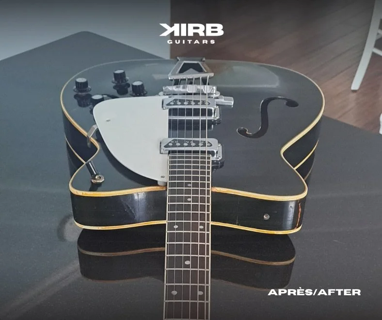 Restauration d&rsquo;une Mac&rsquo;s Peter Green Martin Fleetwood Collection 🎸

Merci de ta confiance pour ce bel instrument !

#lutherie #kirbguitars #guitars #guitare #guitarrepair