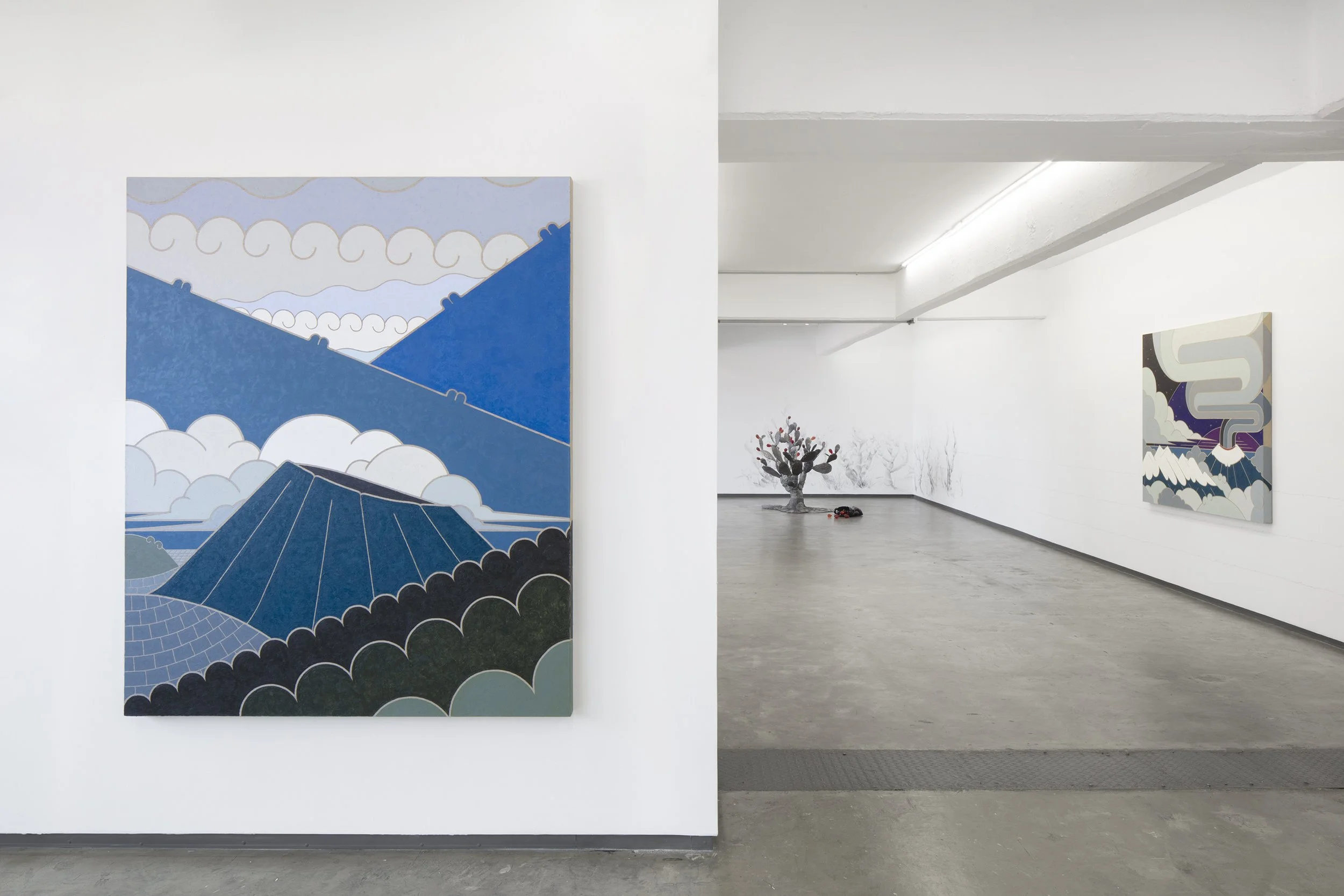 AHI DONDE QUIEBRA EL CAMINO