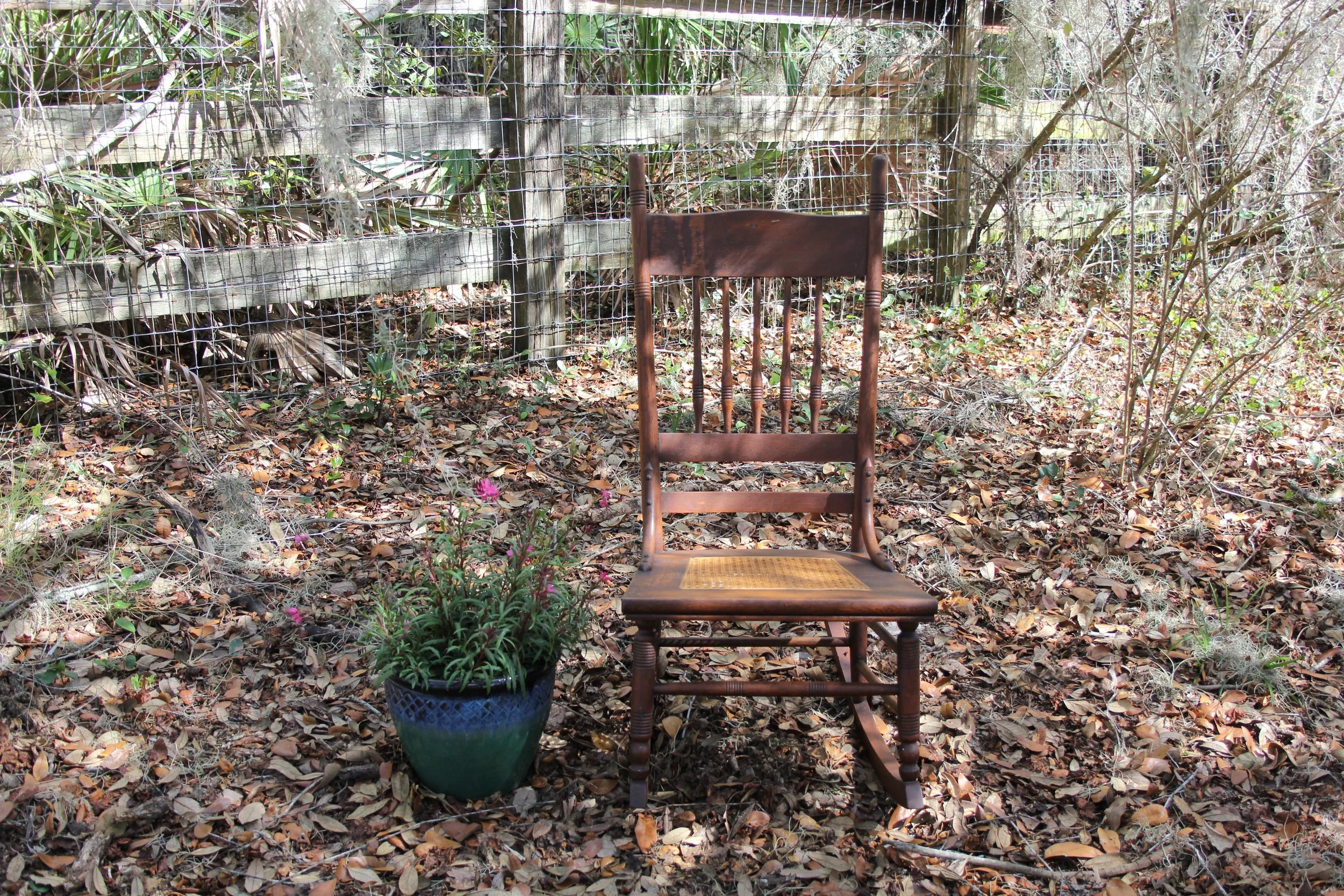 Classic Wooden Rocking Chair