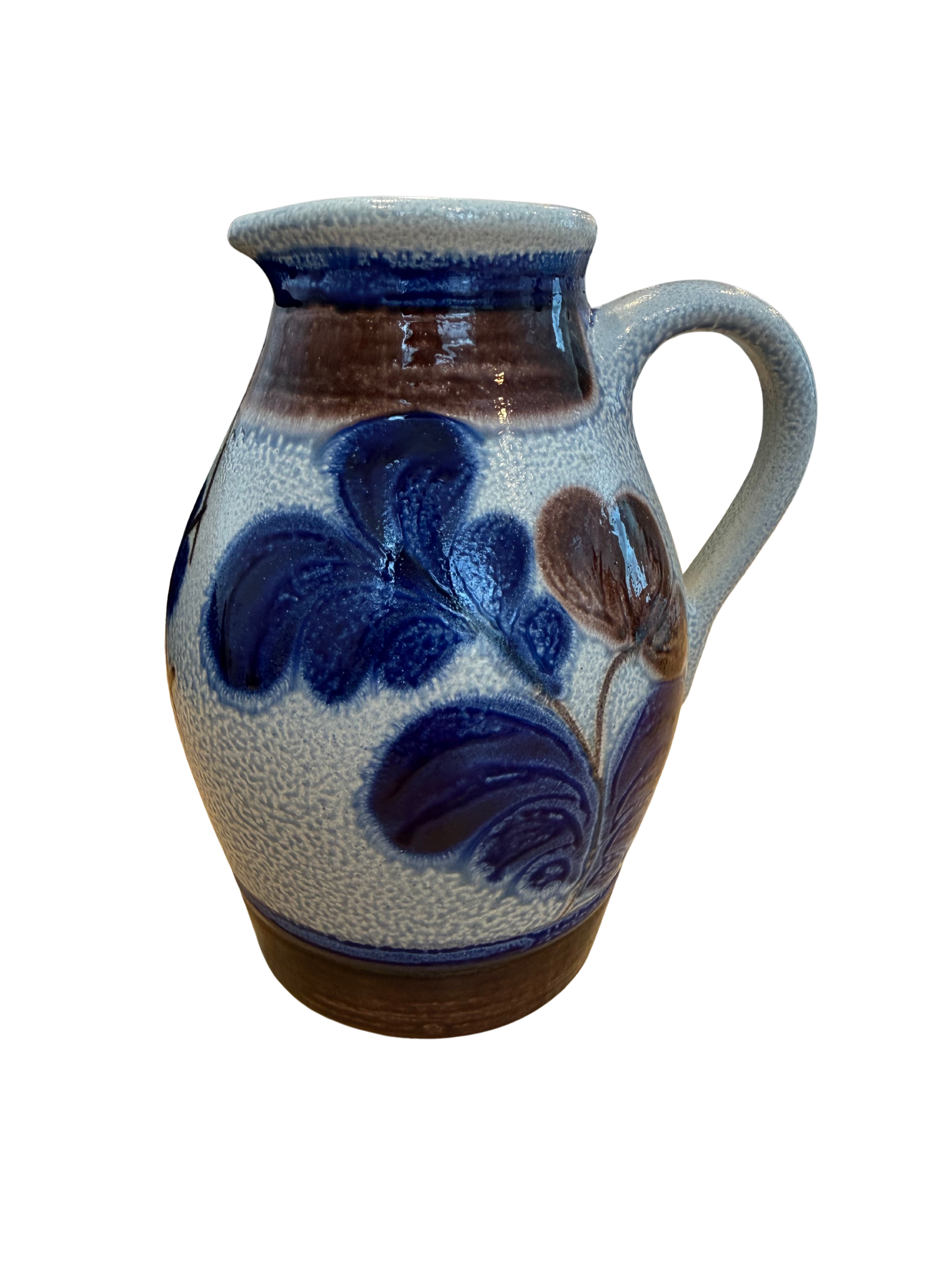 Tulip Salt Glazed Stoneware Jug