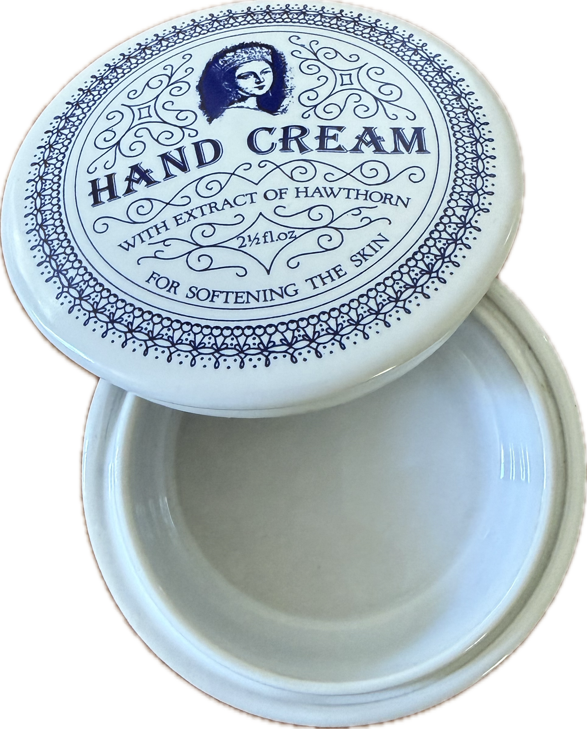 Porcelain Hand Cream Jar