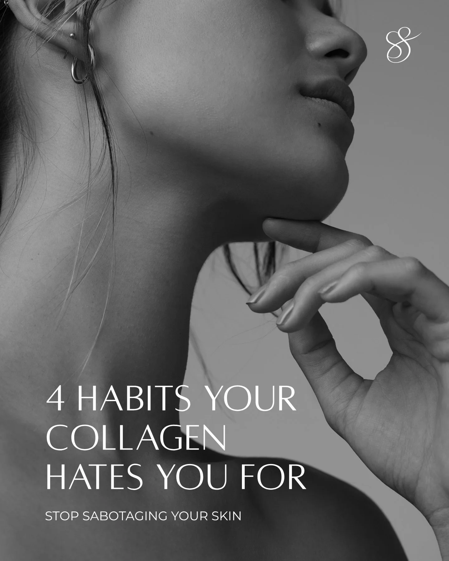 Your collagen hates you and here&rsquo;s why!⁠
⁠
Collagen is what keeps your skin firm, smooth and youthful but everyday habits can break it down faster than you think.⁠
⁠
From sun exposure to lack of sleep, it all adds up over time. ⁠
The good news?