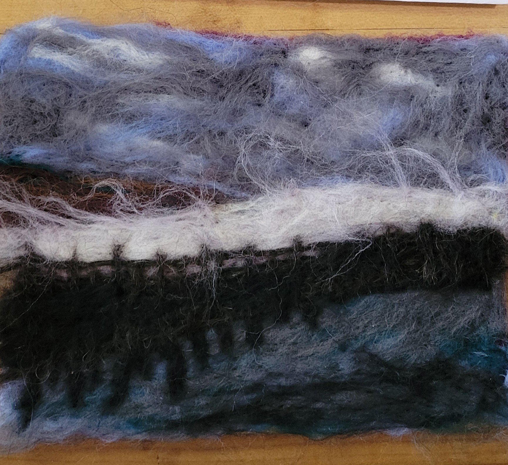Weather & Wool: Needle Felted Landscapes Sunday, July 26th 10:00 AM - 2:00 Pm