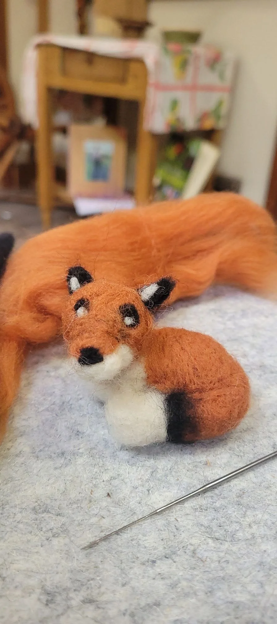Needle Felted Fox: Saturday, Jul 25th 10:00 AM - 2:00 PM