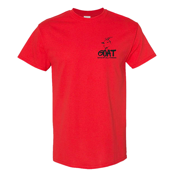 G.O.A.T T-Shirt Red
