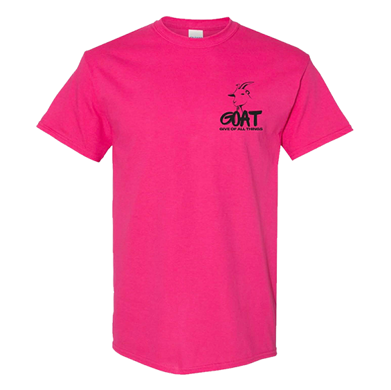 G.O.A.T T-Shirt Pink