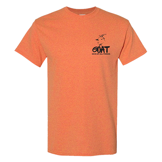 G.O.A.T T-Shirt Orange