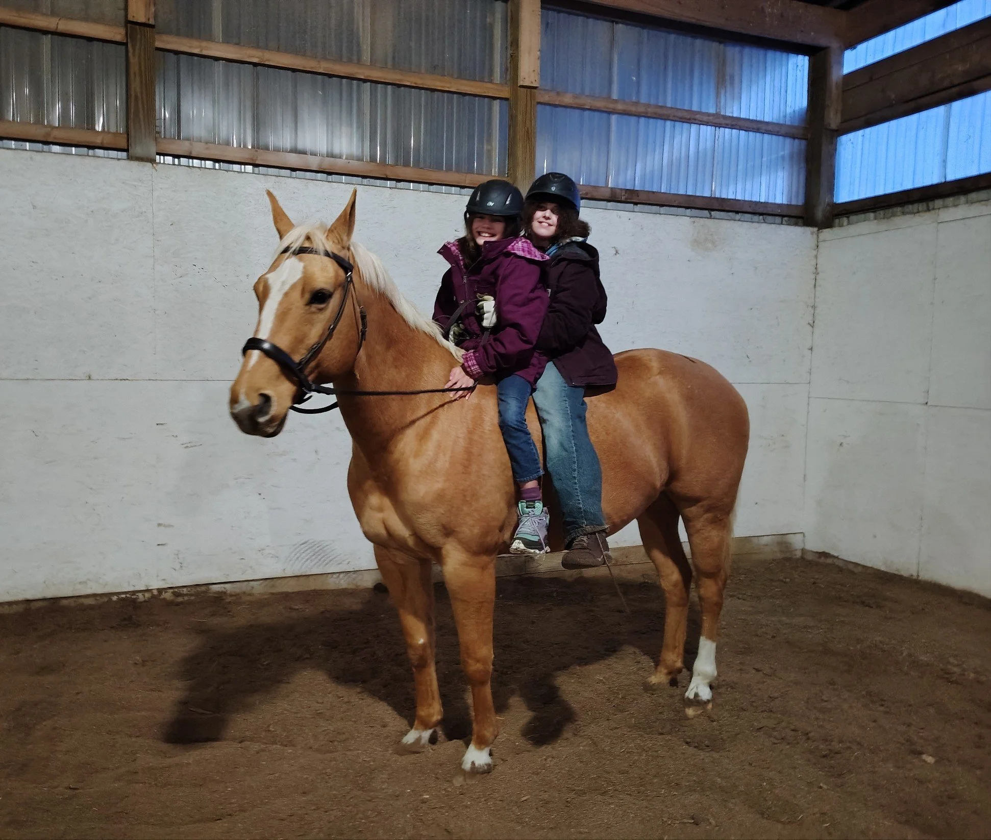Oranssi technician working on a roof project
