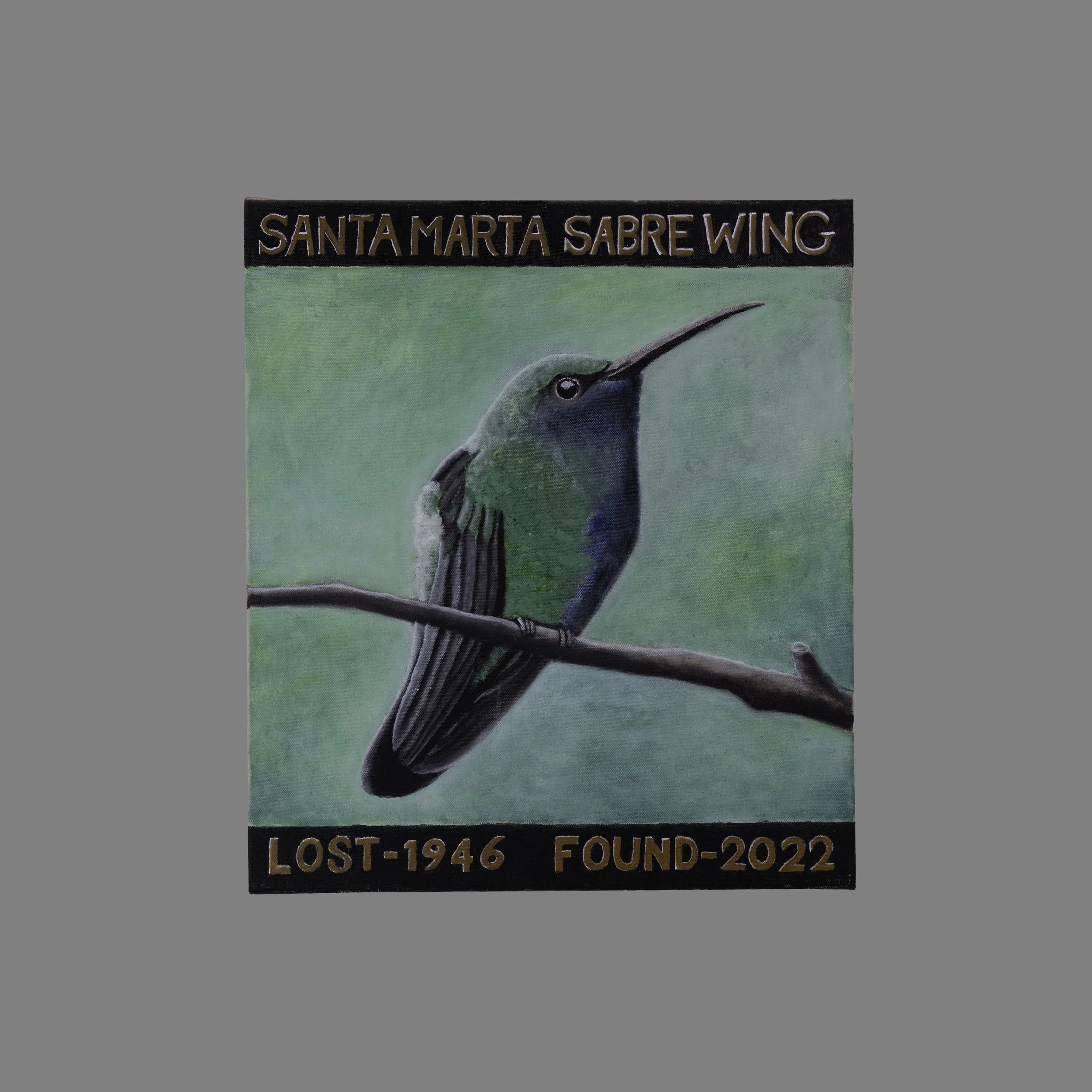 Hummingbird 14" x 16"