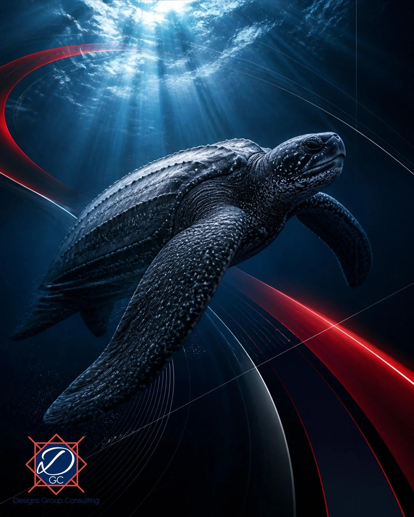 The leatherback sea turtle is a living fossil, navigating our oceans for over 100 million years. Its unique, flexible carapace allows it to withstand the crushing pressure of the deep sea: diving over 4,000 feet in search of prey. These giants undert