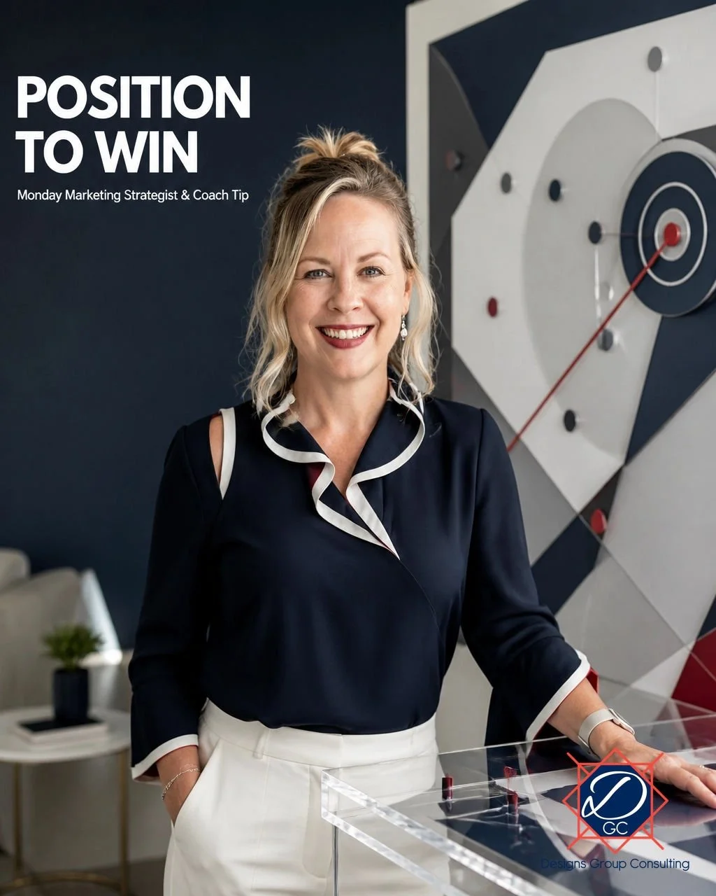 Position to Win.

Is your brand blending into a crowded market: even when your work is exceptional?

This week&rsquo;s Marketing Strategist &amp; Coach tip: elevate your brand positioning by clarifying three essentials:

&bull; Who you serve best
&bu