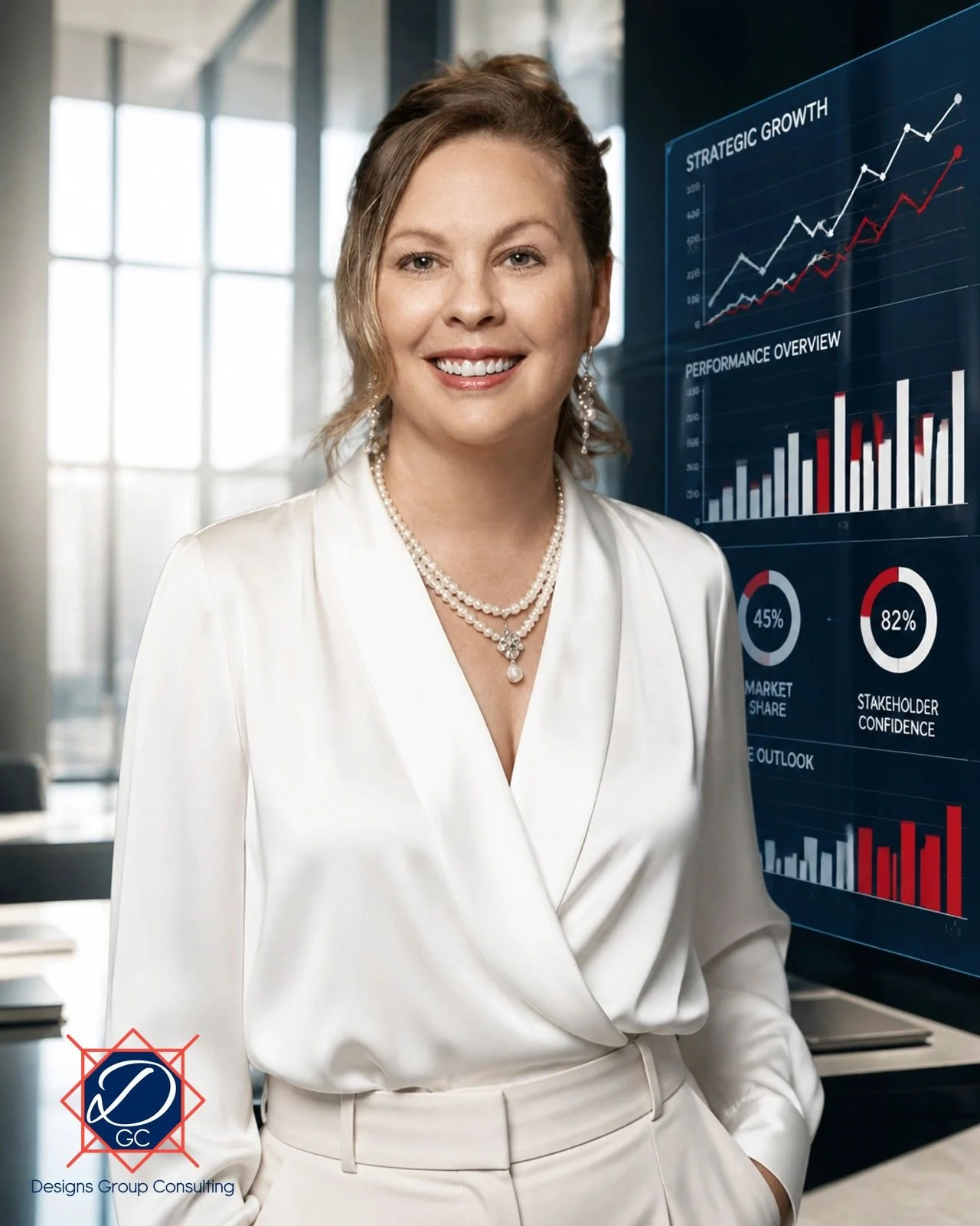 Fractional CMO &amp; Strategic Marketing Growth Consultant 
As a Fractional CMO Consultant at Designs Group Consulting, I deliver strategic marketing leadership, brand positioning, and performance-driven growth. I align marketing with business goals 