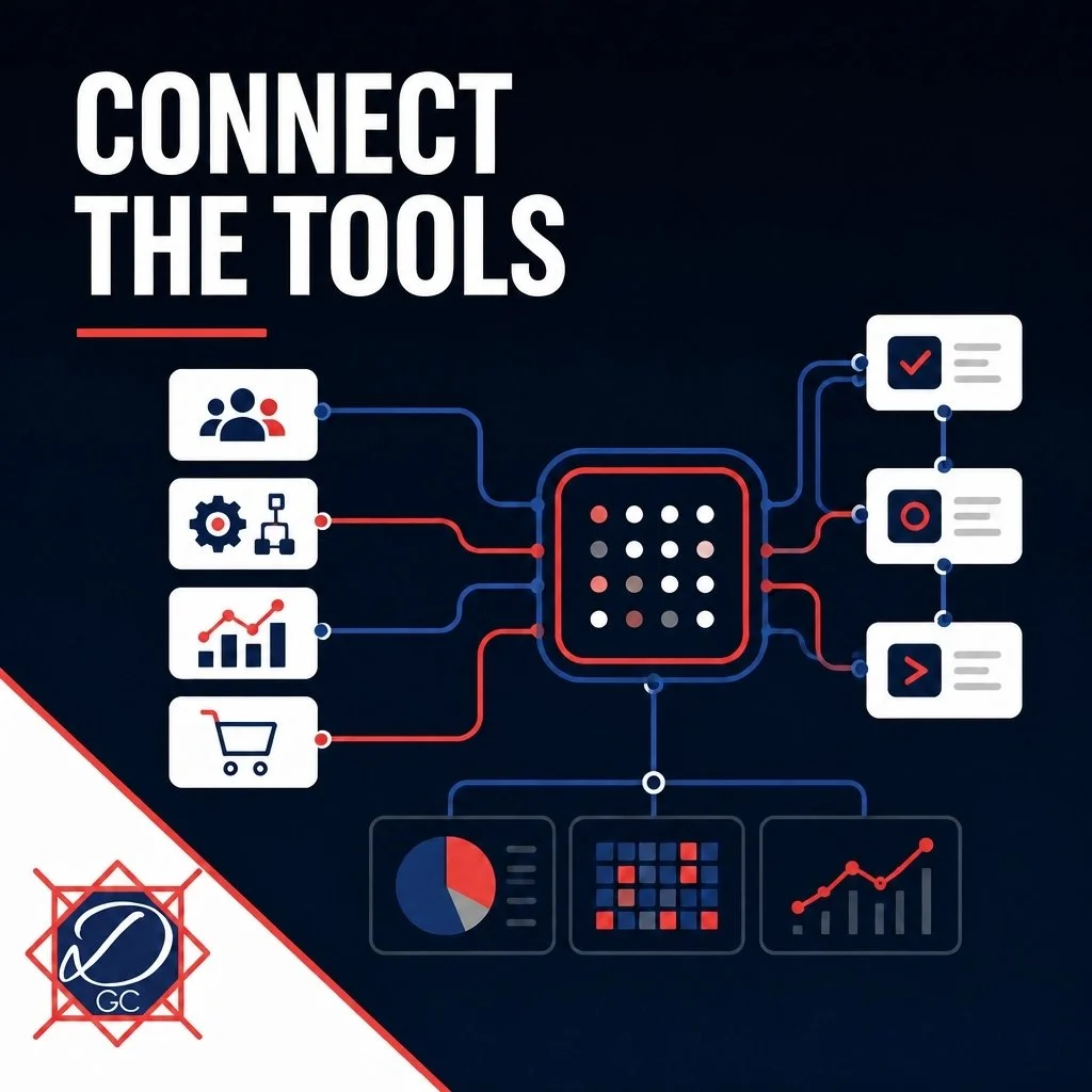 Marketing technology is only as effective as the operating system behind it. A CRM, automation platform, analytics dashboard, or e-commerce tool will not create ROI on its own.

I help organizations turn disconnected tools into a coordinated marketin