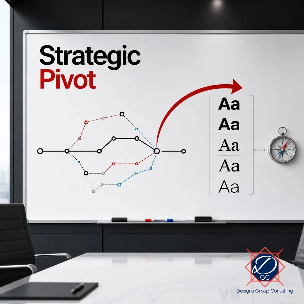 Every business loves a good pivot. The strategic pivot. The brand pivot. The pivot toward the future.

In practice, some pivots are less tectonic: a new logo shade, a slogan swap, and a homepage refresh that moves the same message into a slightly dif