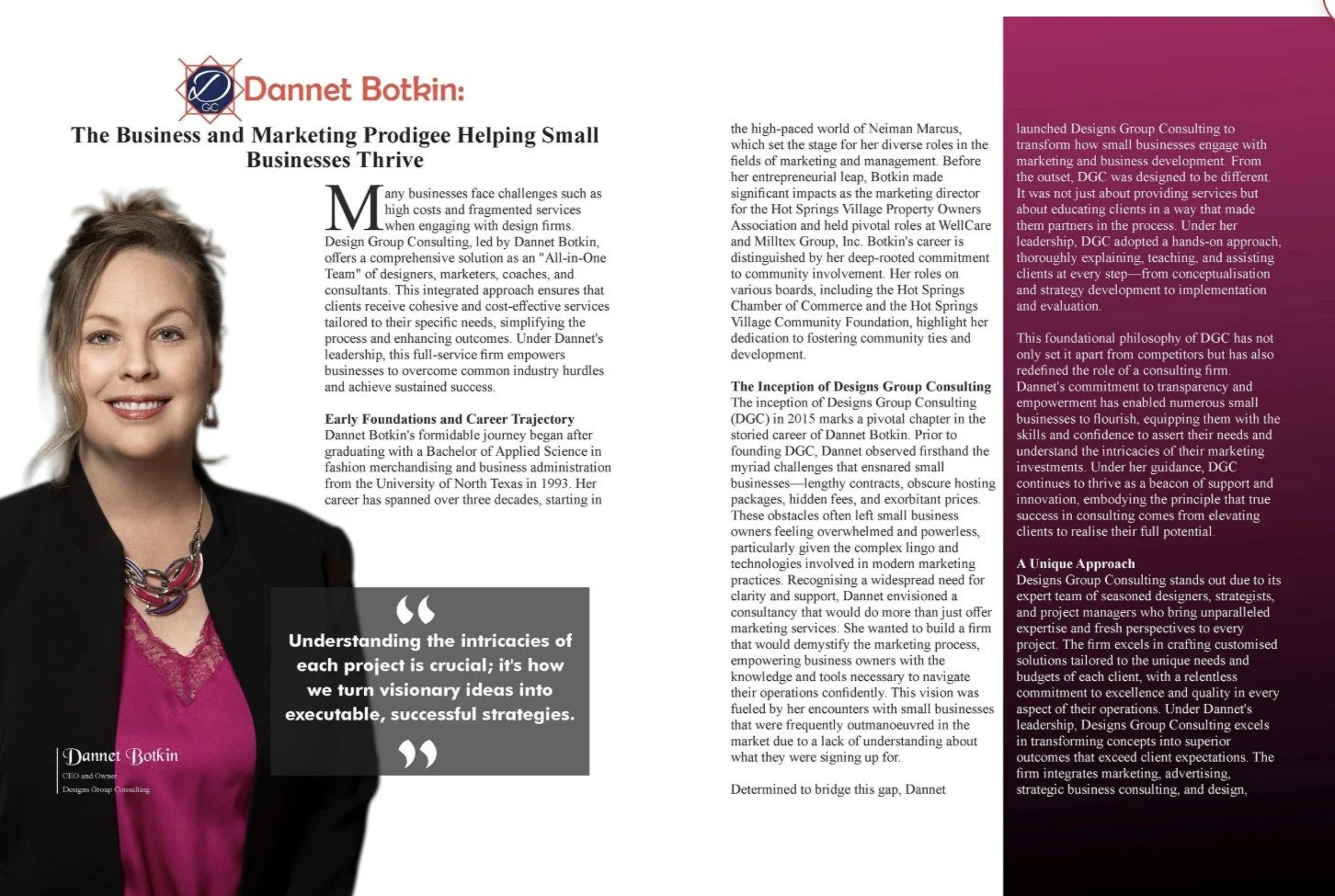 The Leaders Globe: annet Botkin: The Business and Marketing Prodige Helping Small Businesses Thrive