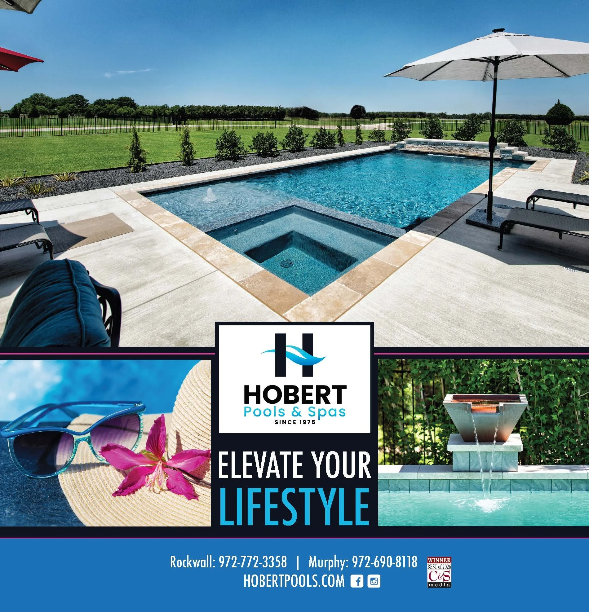 Hobert Pool Print Ad