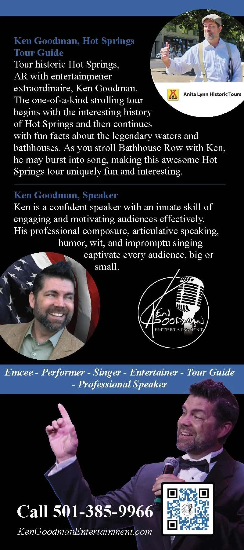 Ken Goodman Rack Card
