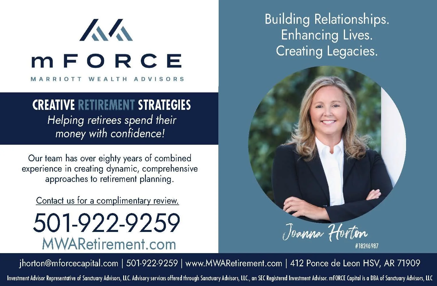 MForce Financial Ads