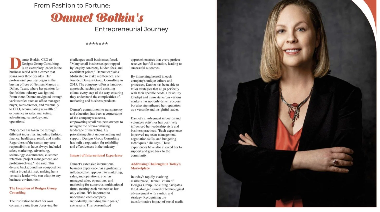 CIO Views: From Fashion to Fortune: Dannet Botkin’s Entrepreneurial Journey