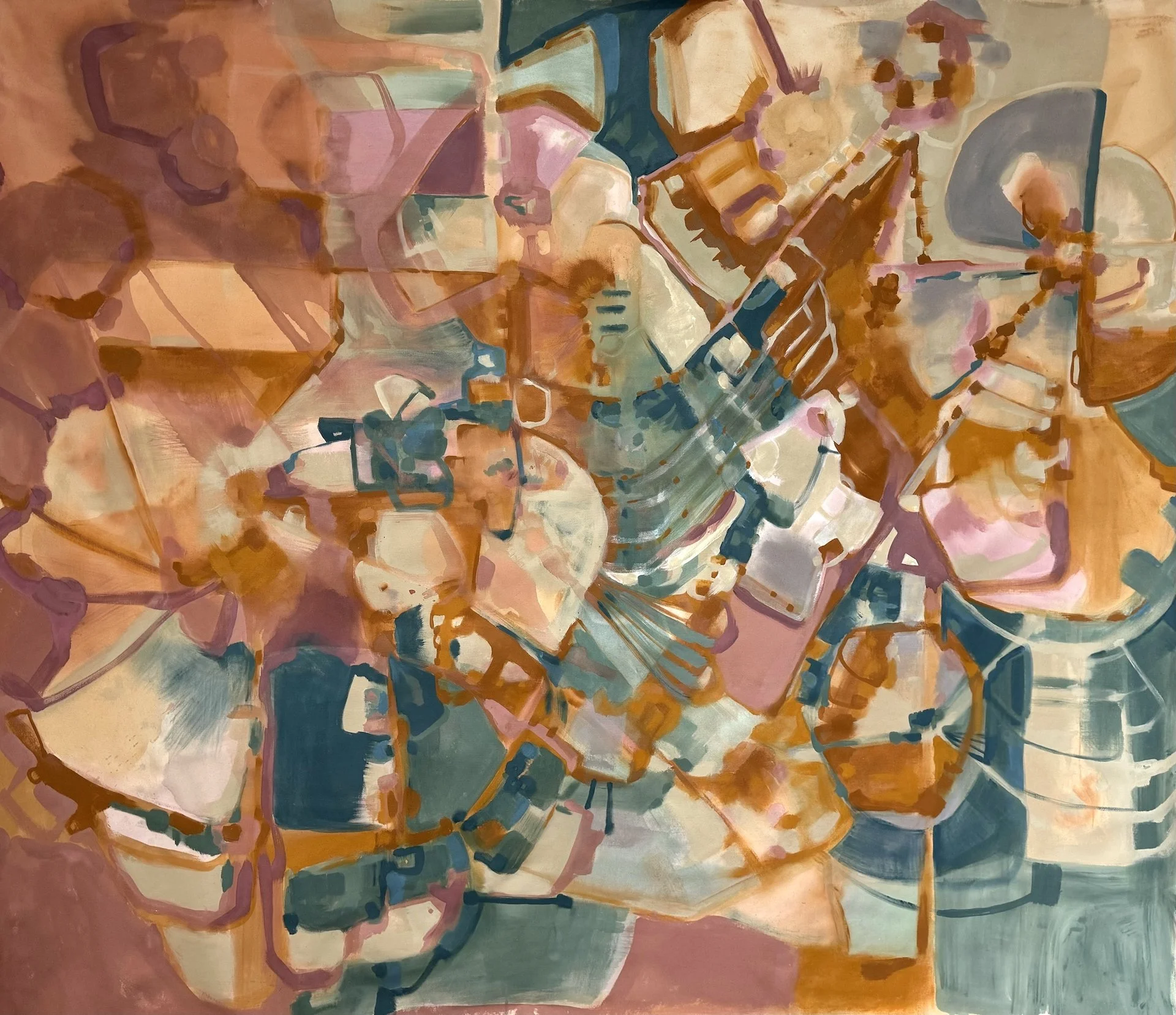 Clay, 2024 
acrylic on canvas 
159 × 200cm  

Placed