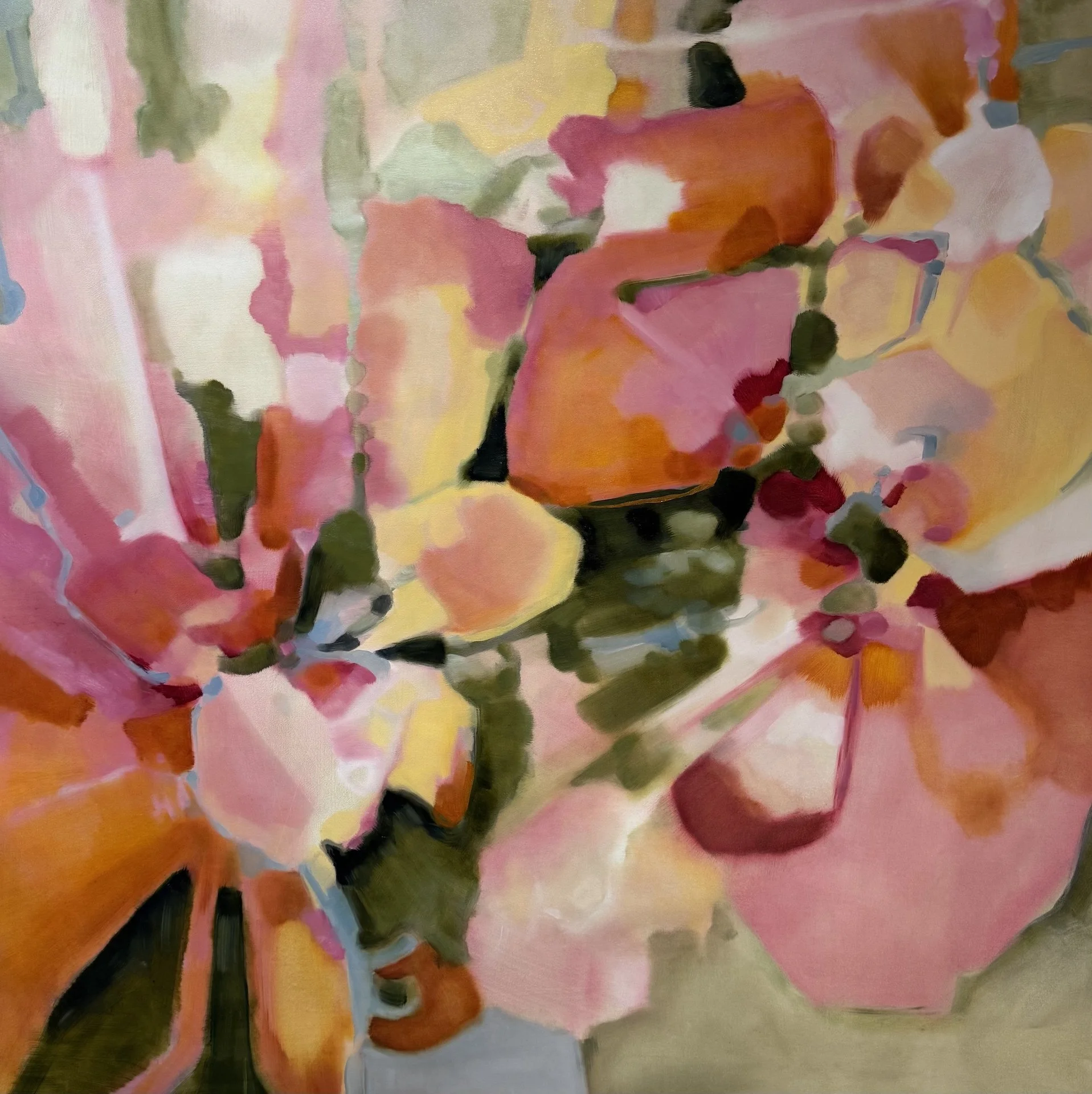Euphony, 2025 
oil on canvas 
105 x 95cm  

Placed