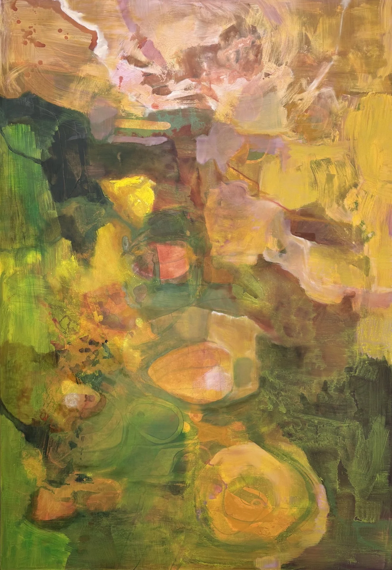 Palimpsest<br/>oil and acrylic on canvas<br/>200x140cm<oil and acrylic on canvas<br/>2026