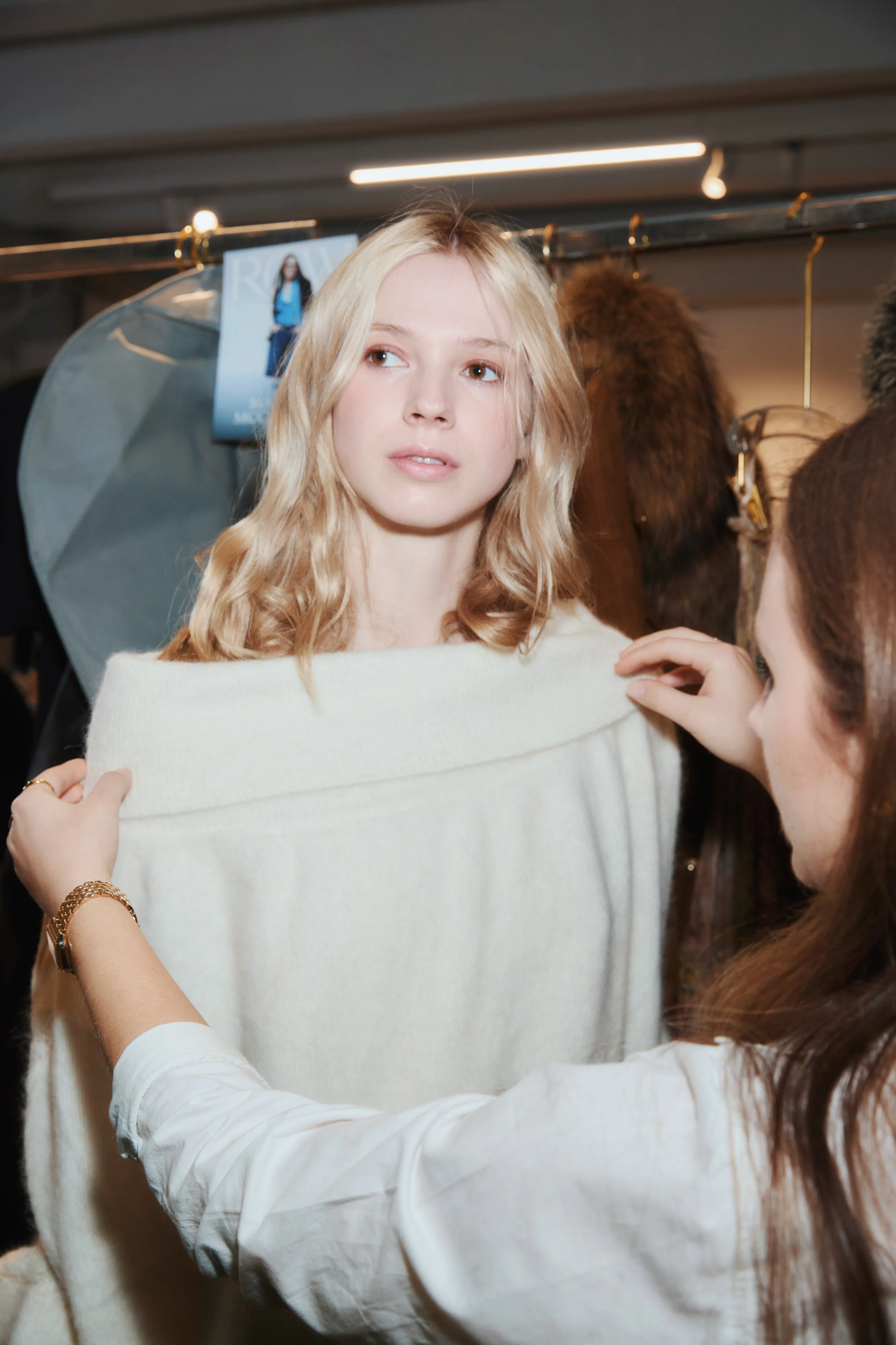 Sara Wong FW26 Backstage Milan