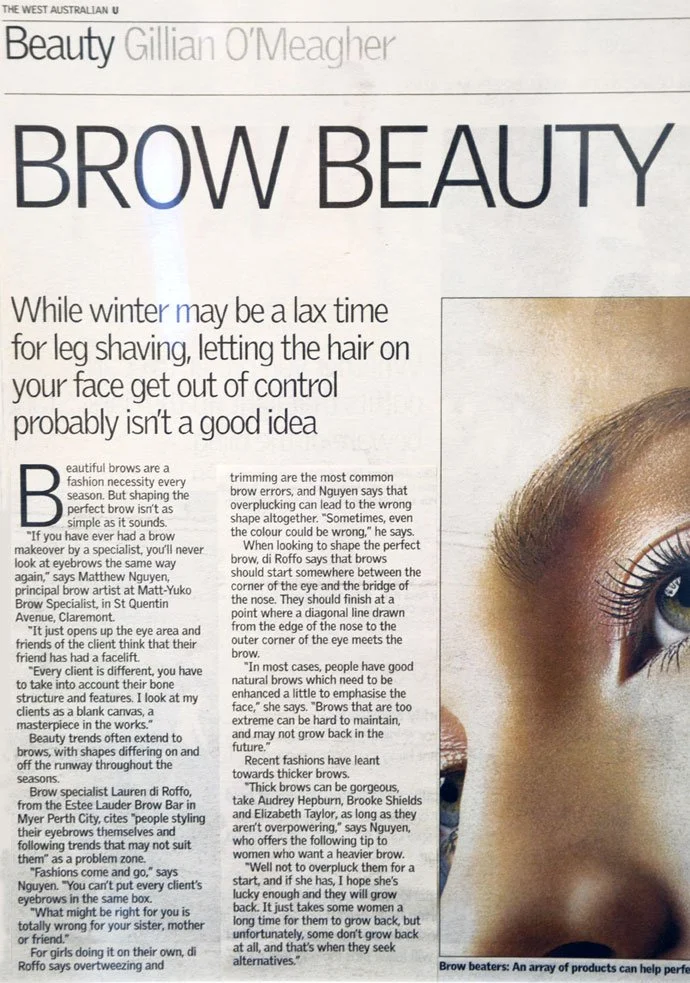 7.	"Brow Beauty" - The West Australian