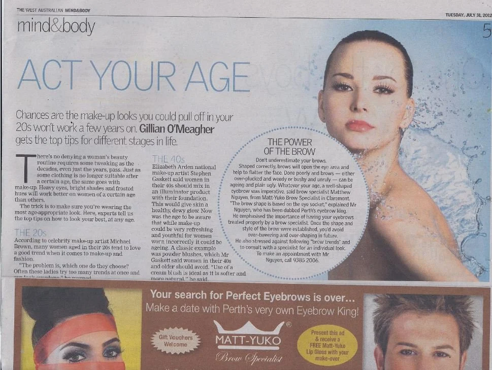 2.	"Mind & Body" - The West Australian 2012