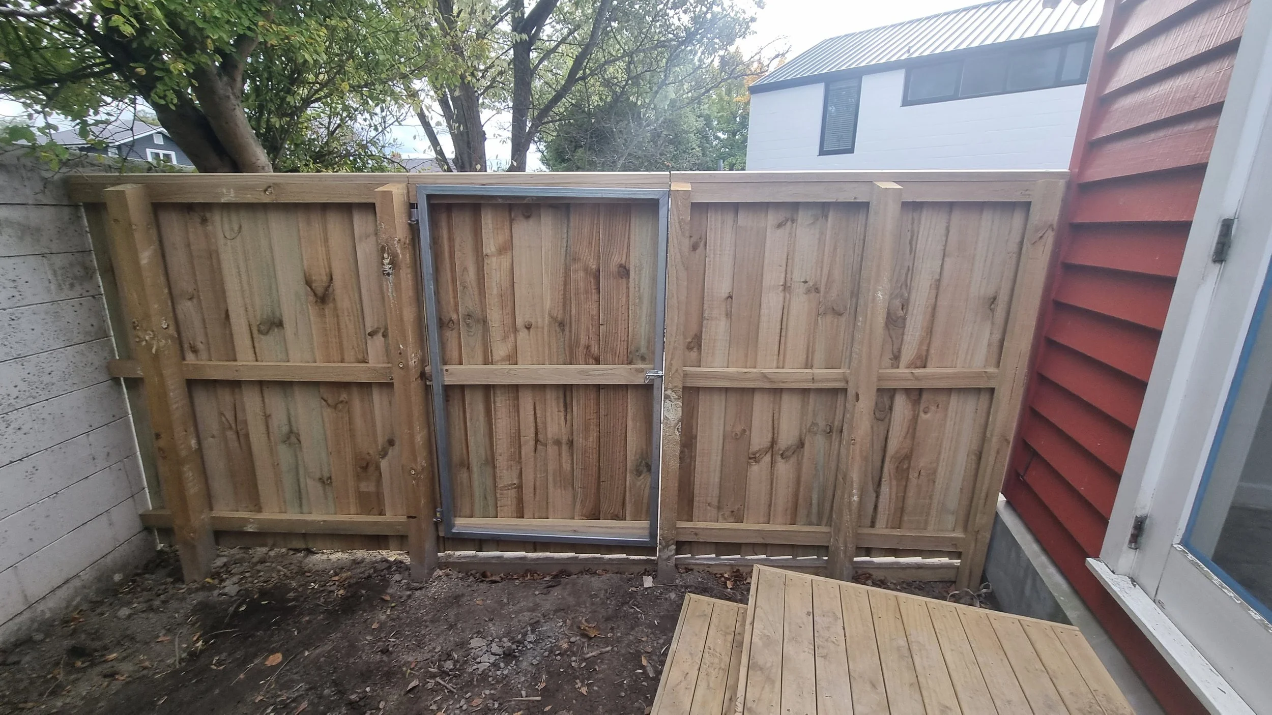 Install of 2 Gates