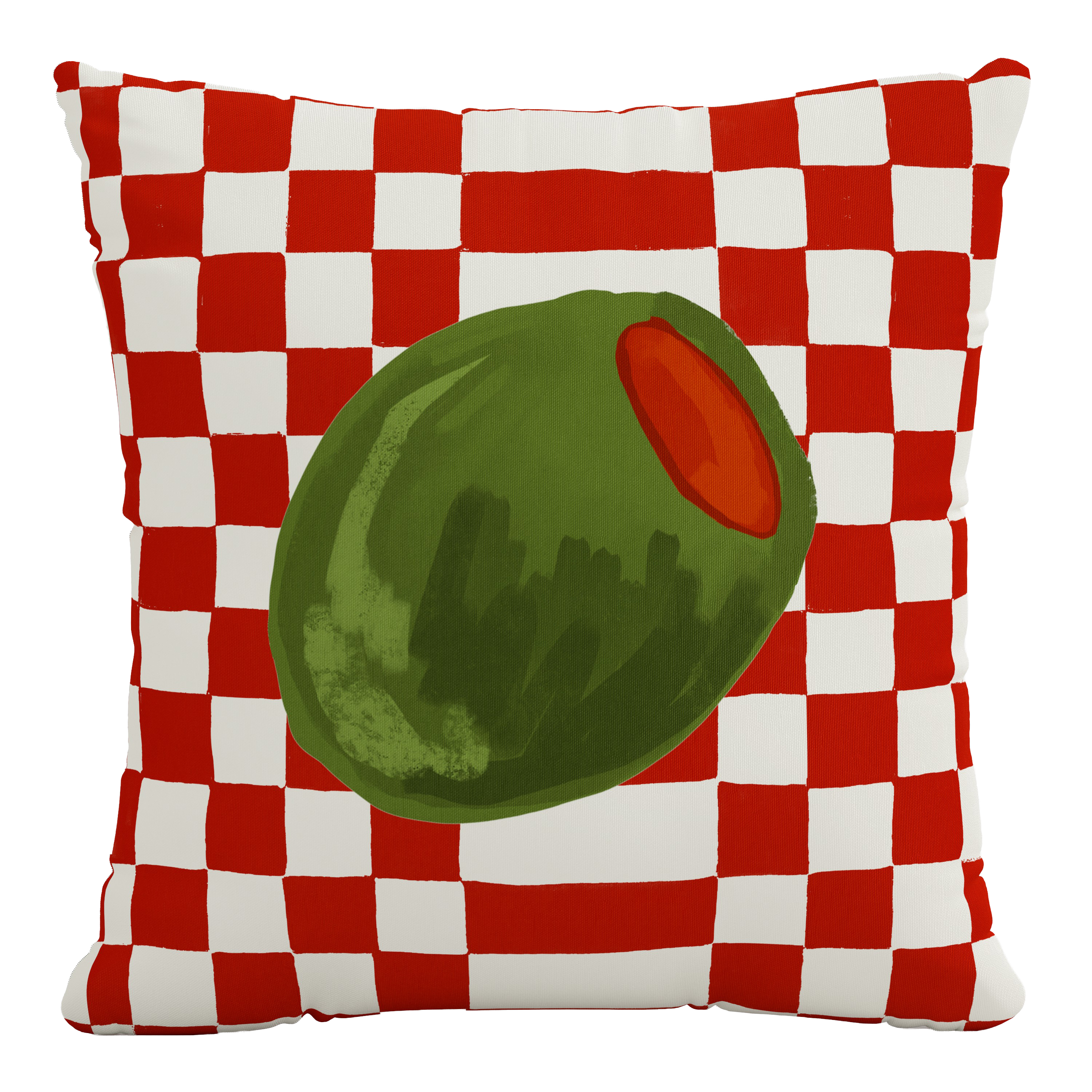 Olive Outdoor Pillow