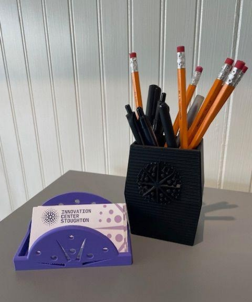 Feb. 7: 3D Print Pencil Holder or Business Card Holder